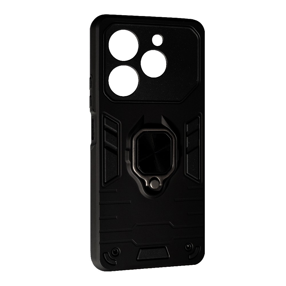 Накладка Armor 2.0 для Tecno Pova 6 Neo  (LI6) чорна-0
