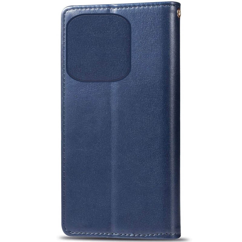 Книжка GETMAN Gallant для Xiaomi Note 14 4G (Europe version)  синя-1