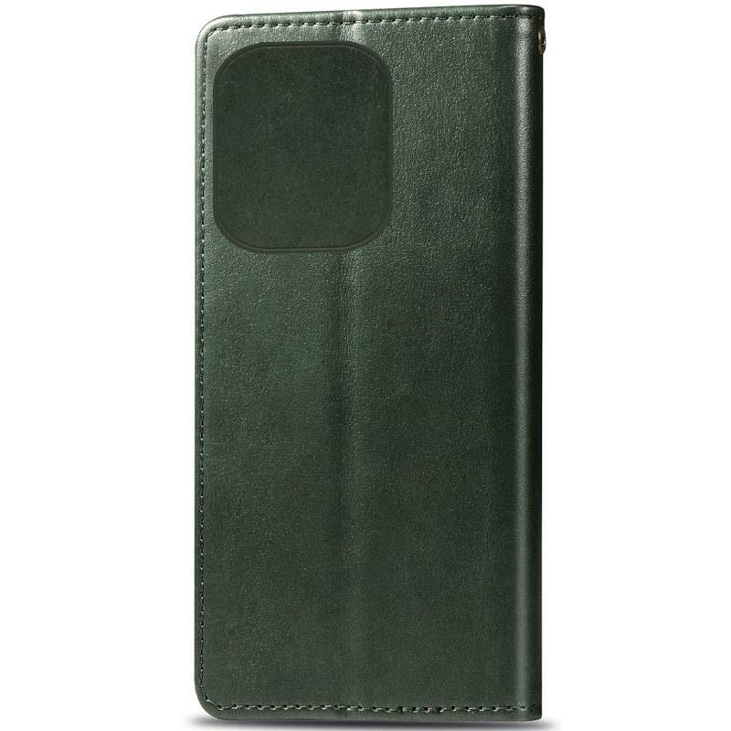 Книжка GETMAN Gallant для Xiaomi Note 14 4G (Europe version)  зелена-1