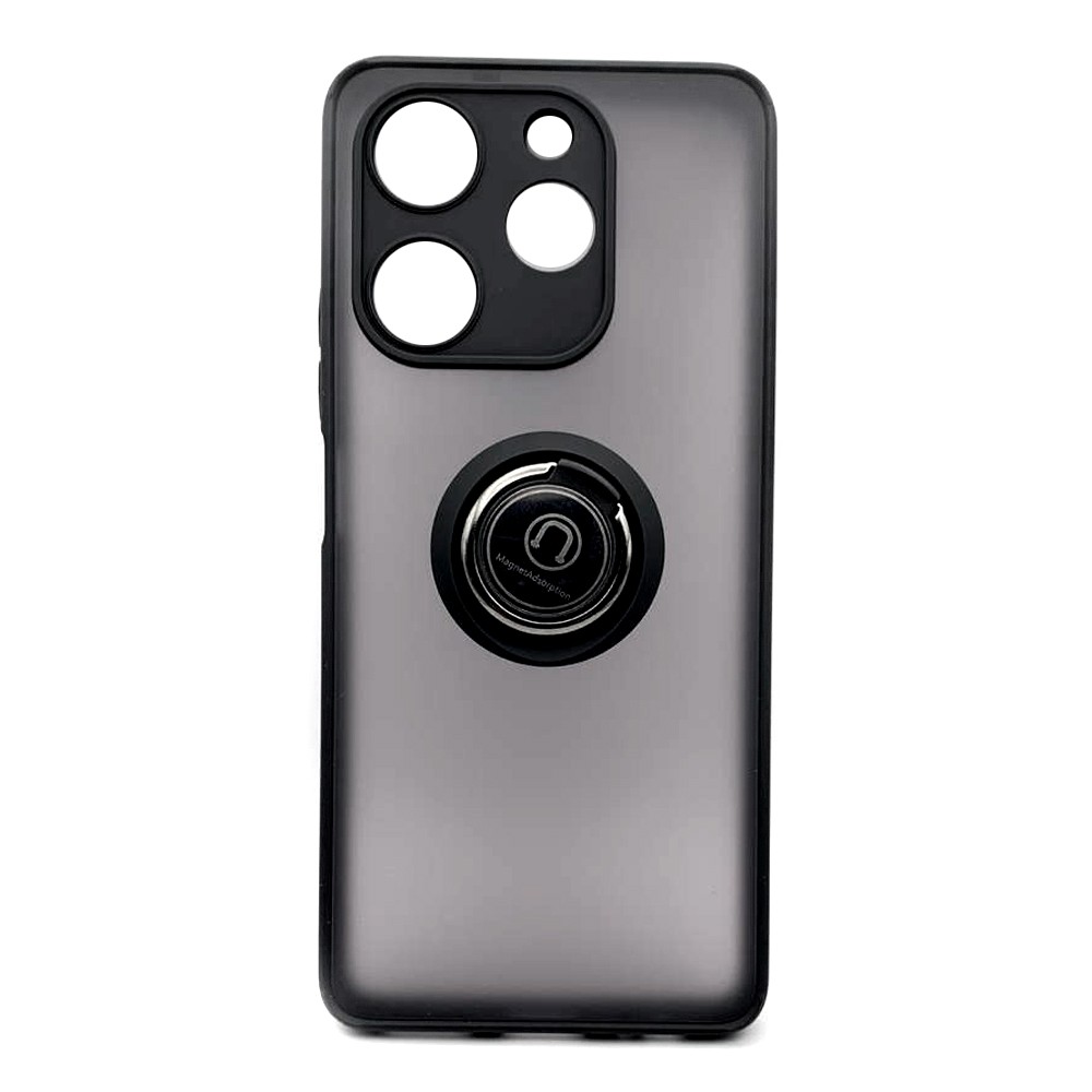 Накладка Totu Gingle Ring для TECNO Spark 10 PRO (K17) чорна-0