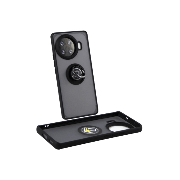 Накладка Totu Gingle Ring для TECNO Spark 20 Pro Plus  чорна-0