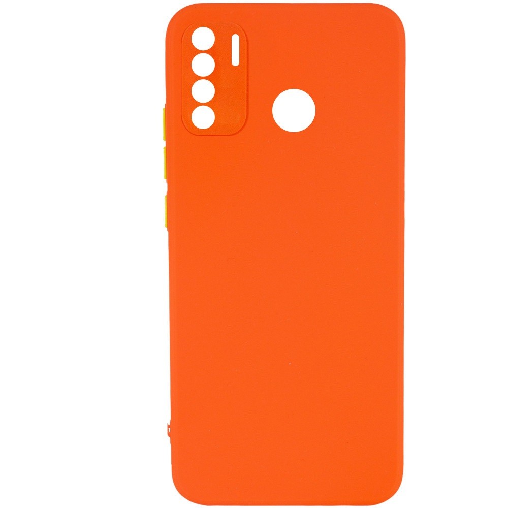 Накладка Square Full Camera для TECNO Spark 5 Pro помаранчева-0