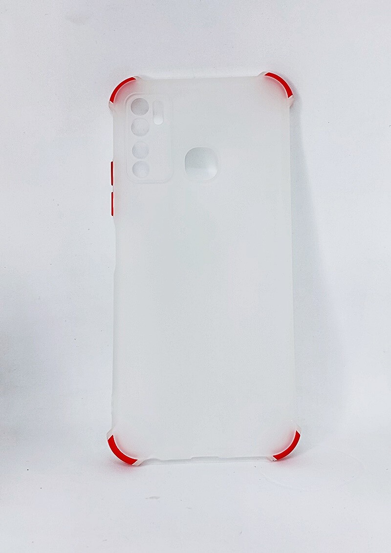 Накладка Ease Glossy Buttons Full Camera для Tecno Spark 5 Pro (KD7)//Tecno Camon 15 прозора-0