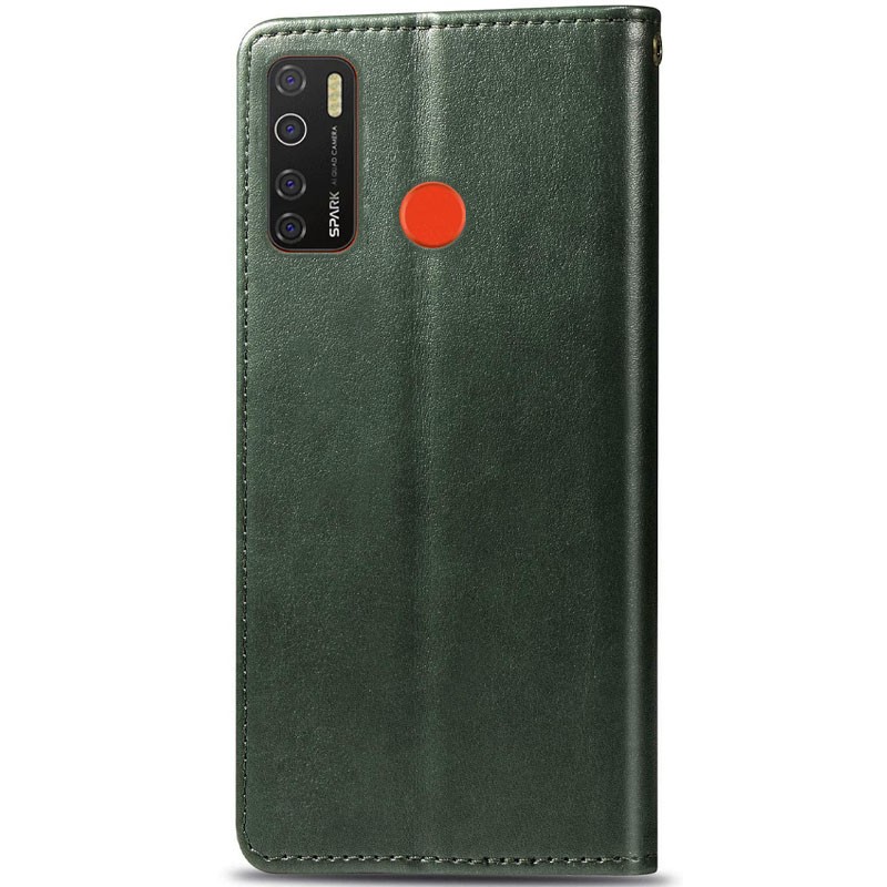 Книжка GETMAN Gallant для TECNO Spark 5 Pro зелена-1