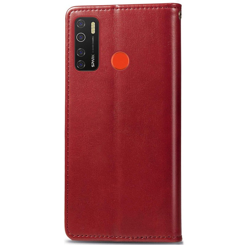 Книжка GETMAN Gallant для TECNO Spark 5 Pro червона-1