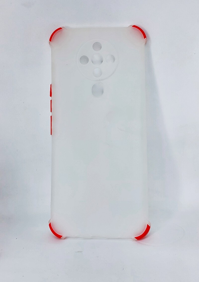 Накладка Ease Glossy Buttons Full Camera для TECNO SPARK 6 прозора-0