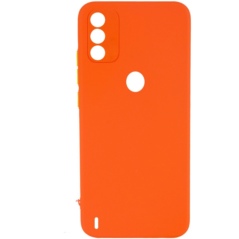 Накладка Square Full Camera для TECNO Spark 6 Go помаранчева-0