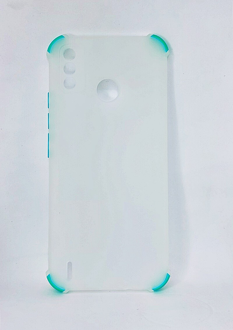Накладка Ease Glossy Buttons Full Camera для TECNO Spark 6 Go прозора-0
