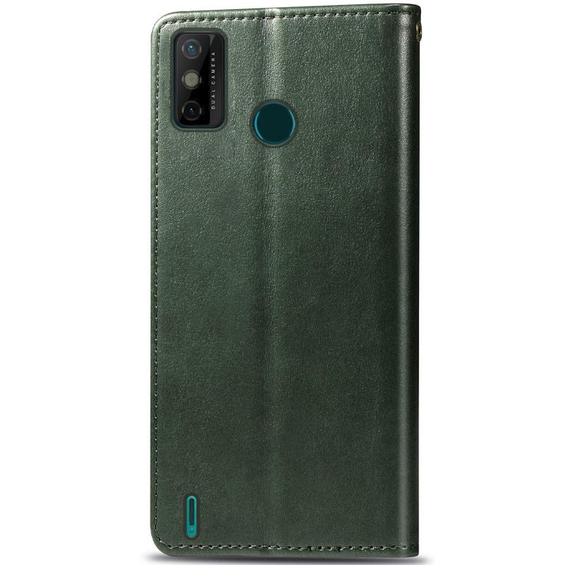 Книжка GETMAN Gallant для TECNO Spark 6 Go зелена-1