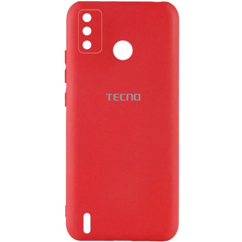 Silicone Cover My Color Full Camera (A) для Tecno Spark 6 GO (Red)-0