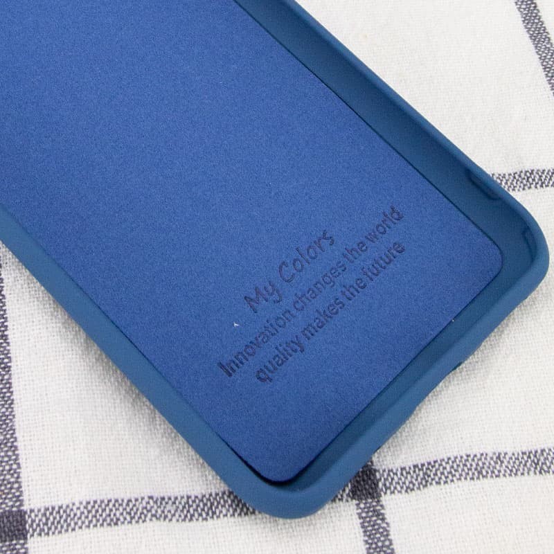 Silicone Cover My Color Full Camera (A) для Tecno Spark 6 GO (Navy blue)-2