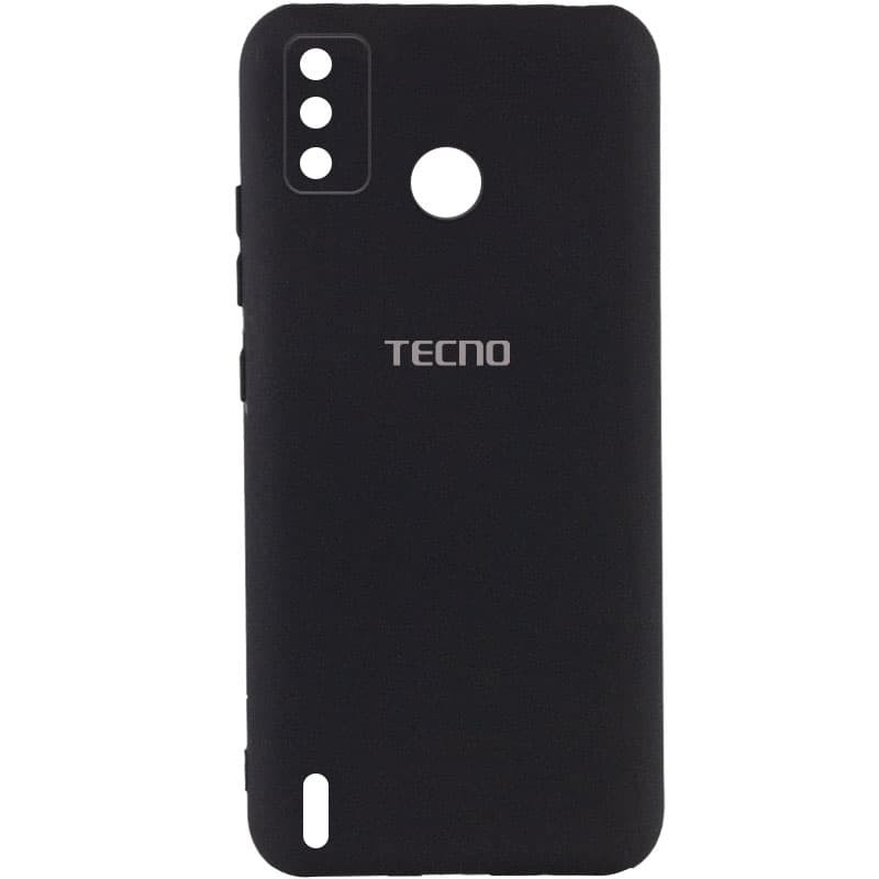 Silicone Cover My Color Full Camera (A) для Tecno Spark 6 GO (Black)-0