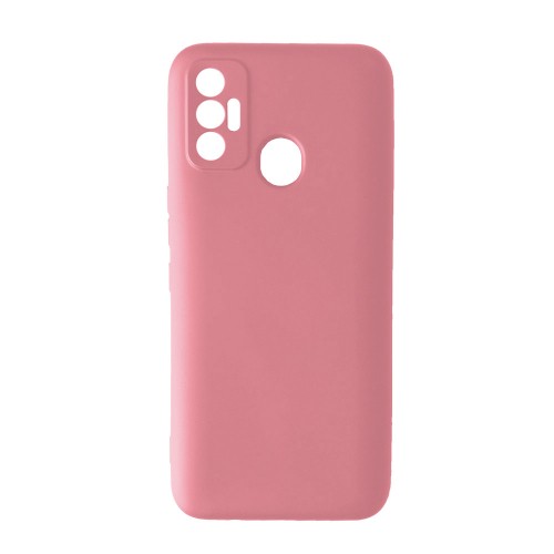 Silicone Cover Full Camera without Logo (A) для Tecno Spark 7 (Pink)-0