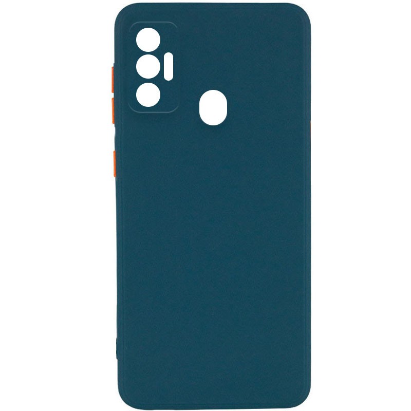 Накладка Square Full Camera для TECNO Spark 7 / 7T зелена-0