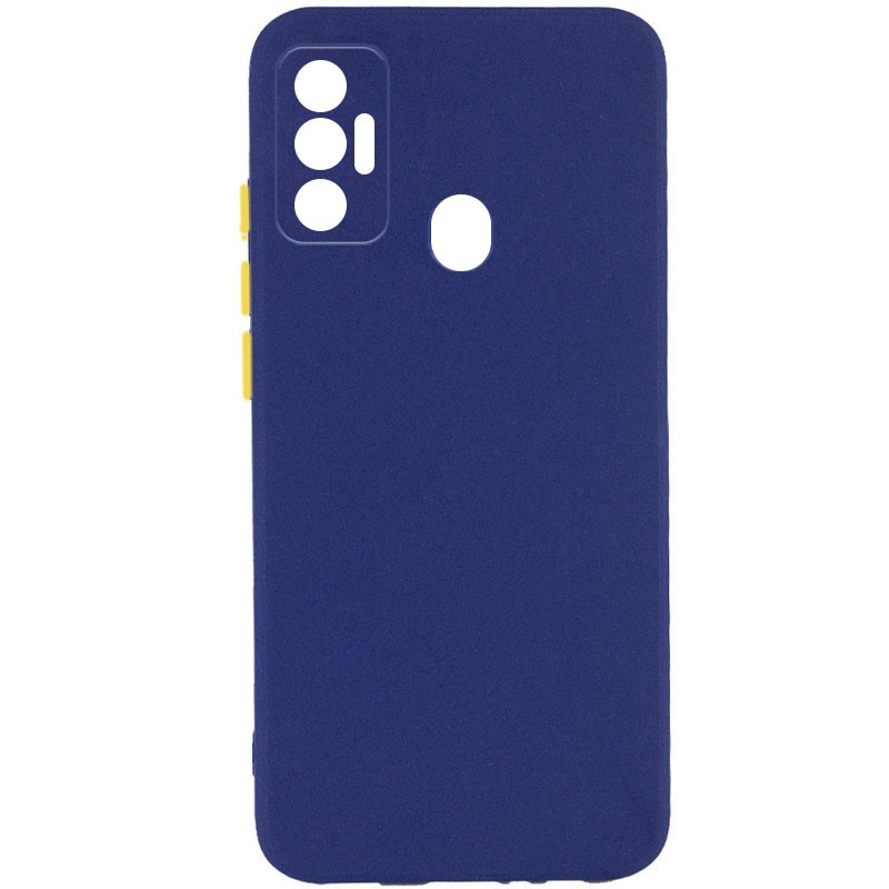 Накладка Square Full Camera для TECNO Spark 7 / 7T синя-0