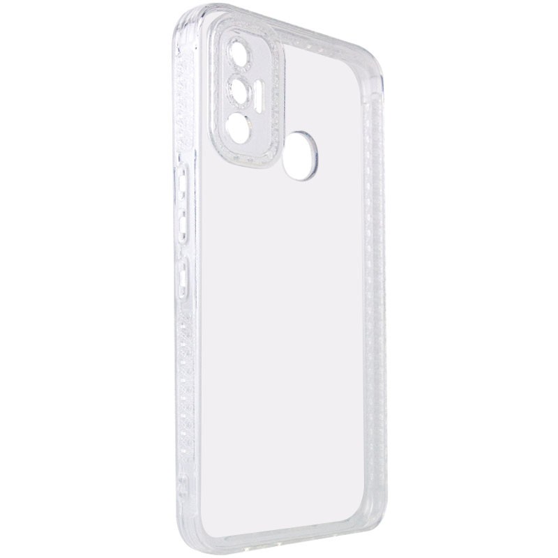 Накладка Starfall Clear для Tecno Spark 7  (Прозора)-1