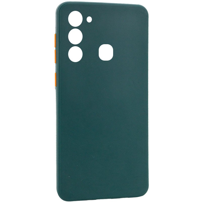 Накладка Square Full Camera для TECNO Spark 8C зелена-0