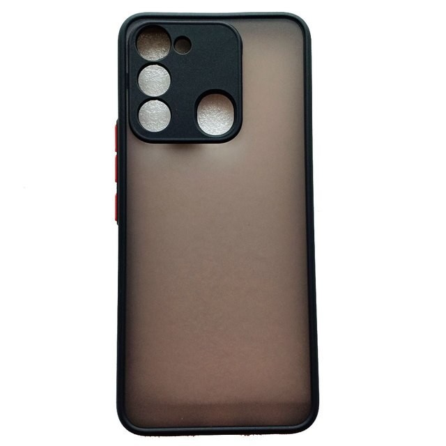 Накладка Totu Gingle camera  для TECNO Spark 8C Black-0