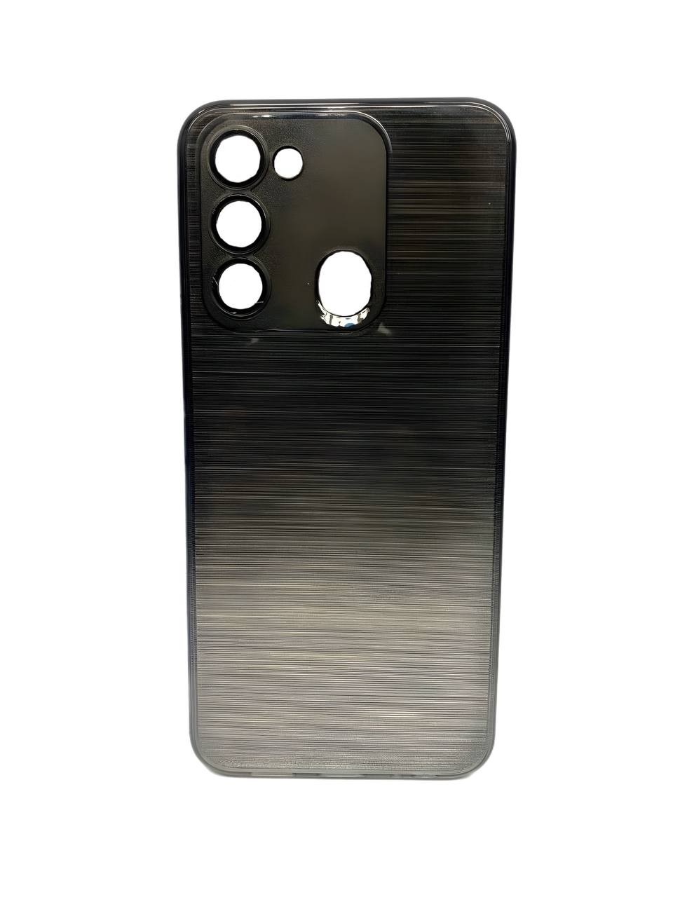 Накладка Gradient для Tecno Spark GO 2022/Spark 8C (Black/grey)-0