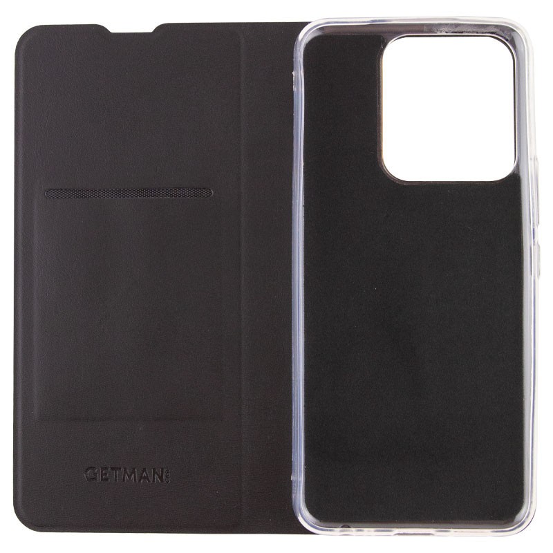 Книжка GETMAN Elegant (PU) для TECNO Spark 8C/GO 2022  (Чорна)-3