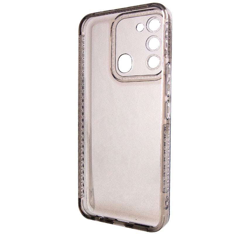 Накладка Starfall Clear для Tecno Spark 8С/GO 2022/Spark 9 (Сіра)-2