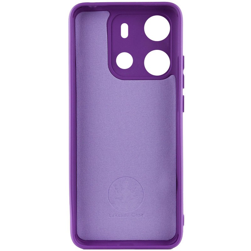 Silicone Case Full Protective для TECNO Spark Go 2023 (BF7n)/Pop 7 (BF6)/Infinix Smart 7 (Purple)-1