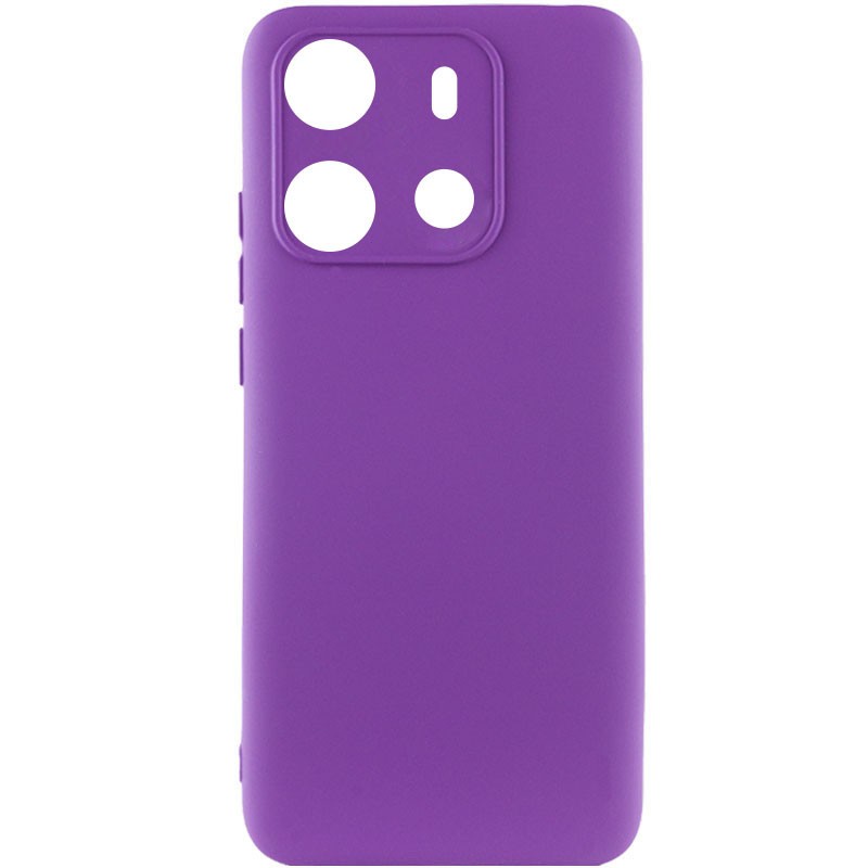 Silicone Case Full Protective для TECNO Spark Go 2023 (BF7n)/Pop 7 (BF6)/Infinix Smart 7 (Purple)-0