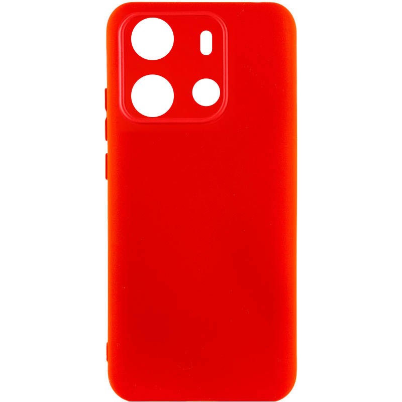 Silicone Case Full Protective для Tecno Spark GO 2023 (Red)-0