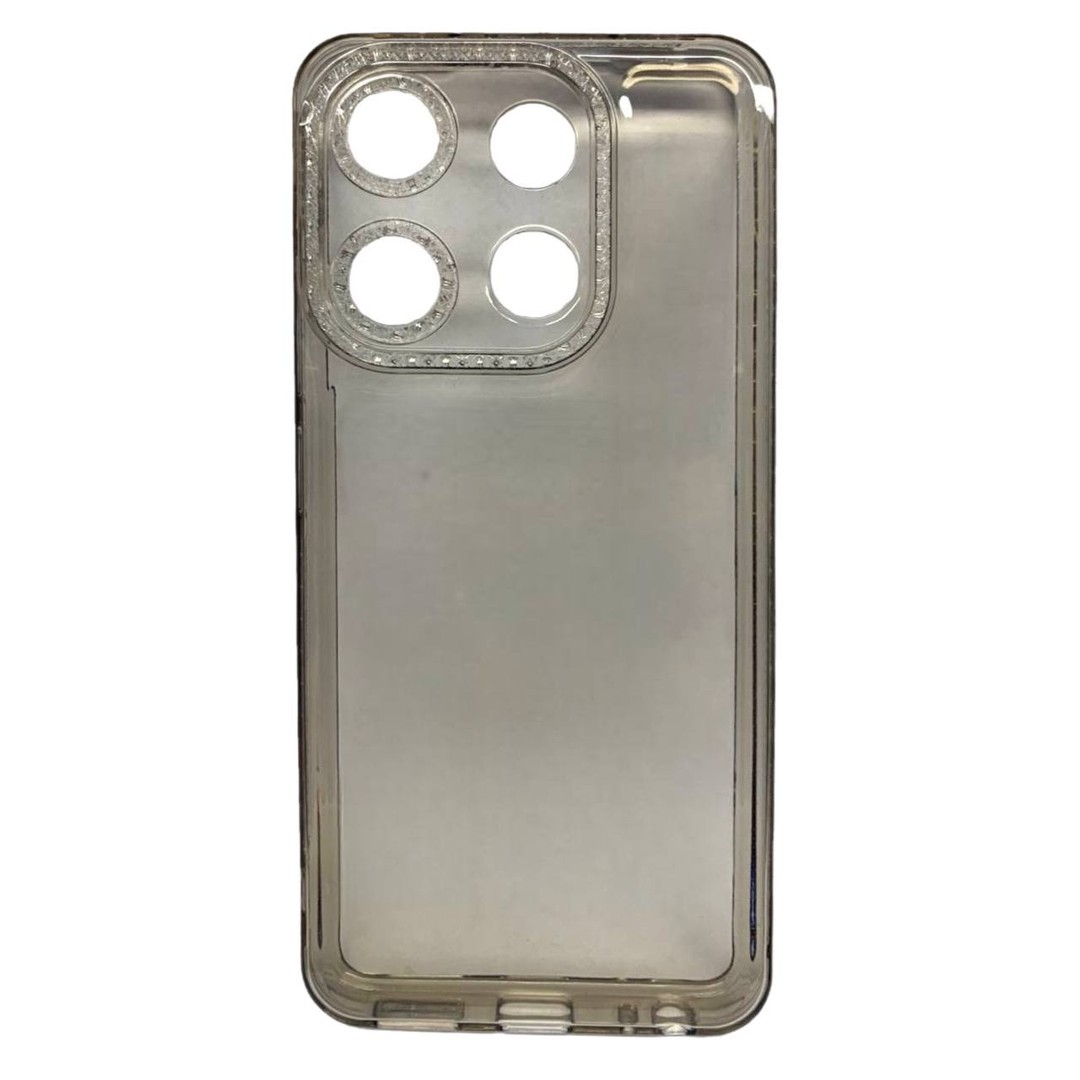 Накладка Starfall Clear для TECNO Spark Go 2023 (BF7n)/Pop 7 (BF6)/Infinix Smart 7 (Сіра)-0