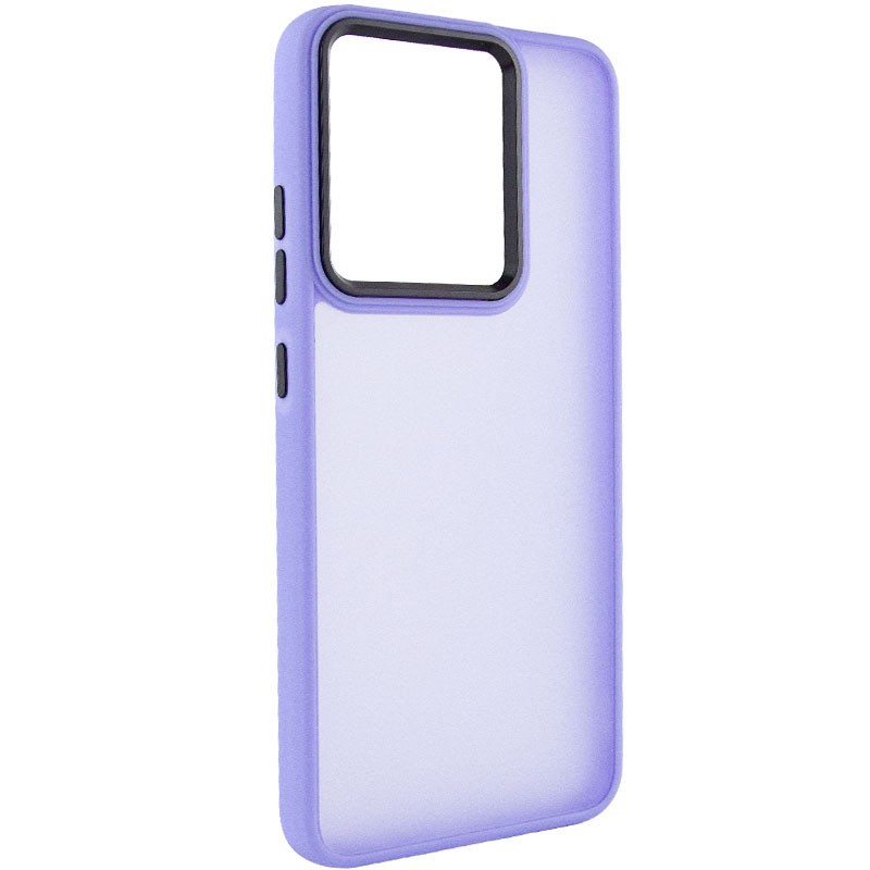 Накладка TPU+PC Lyon Frosted для TECNO Spark Go 2023 (BF7n)/Pop 7 (BF6)/Infinix Smart 7 (Purple)-0