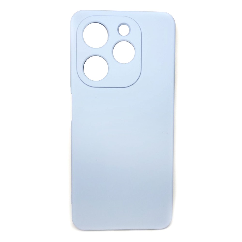Silicone Cover Full Camera without Logo (A) для TECNO Spark Go 2024/POP 8/Spark 20/Spark 20C/Infinix Smart 8/Hot 40i  (Lilac cream)-0