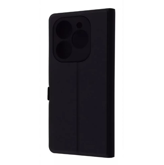 Книжка Flap Case для TECNO Spark Go 2024/POP 8/Spark 20/Spark 20C/Infinix Smart 8/Hot 40i (black)-1