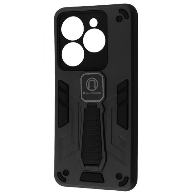 Чохол Armor Magnetic для Tecno Spark Go 2024/POP 8/Spark 20/Spark 20C/Infinix Smart 8/Hot 40i  (black)-0