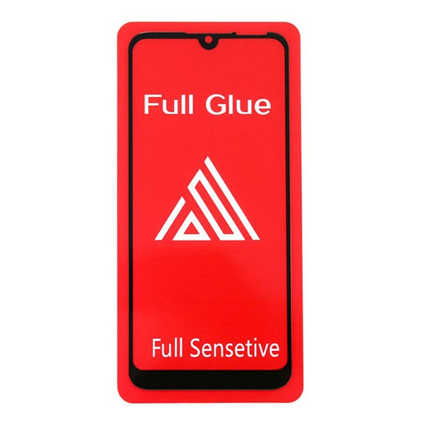 Захисне скло INAVI FullGlue Vivo V15 з чорною рамкою-0