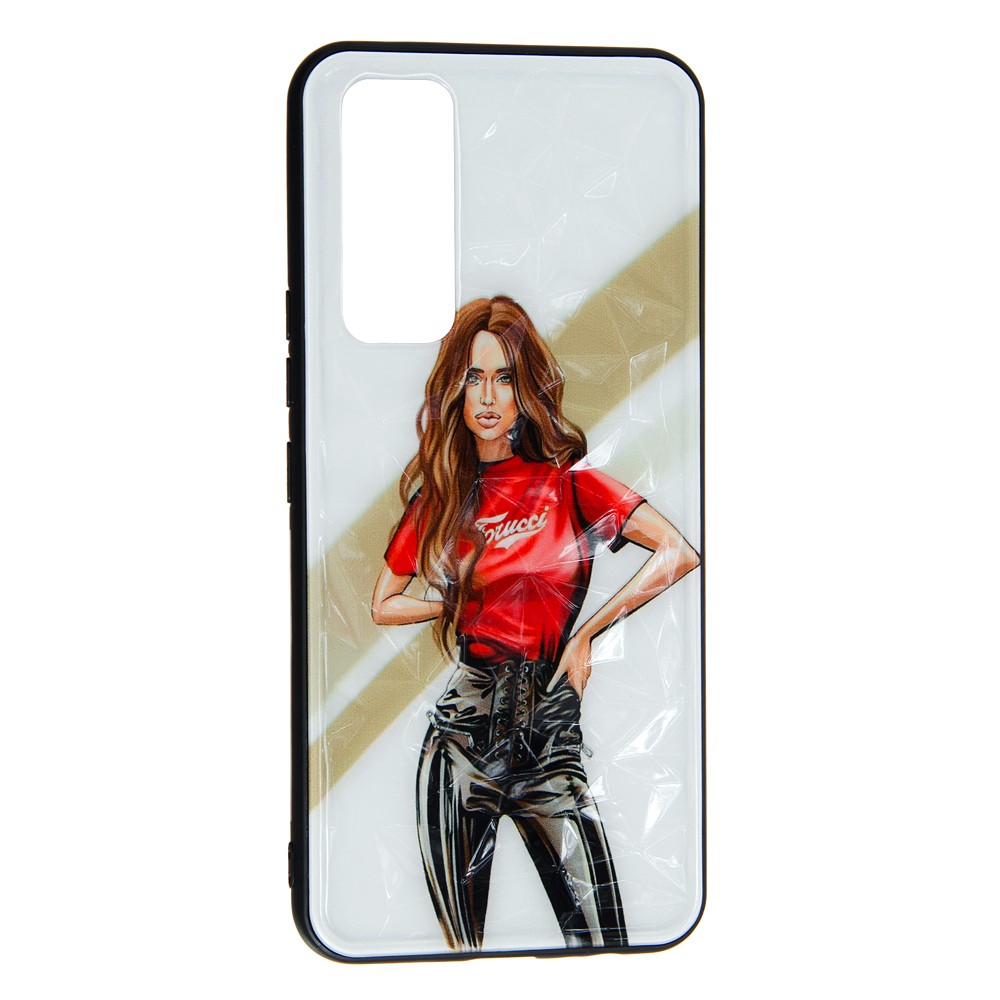 Накладка Ladies для Vivo V20 SE Girl Red-0