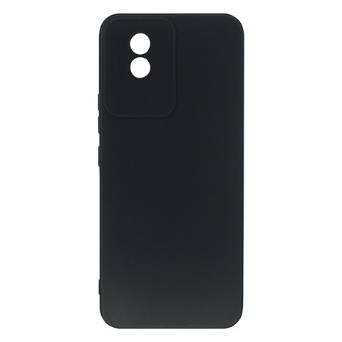 Накладка Epik Black  для Vivo Y02 чорна-0