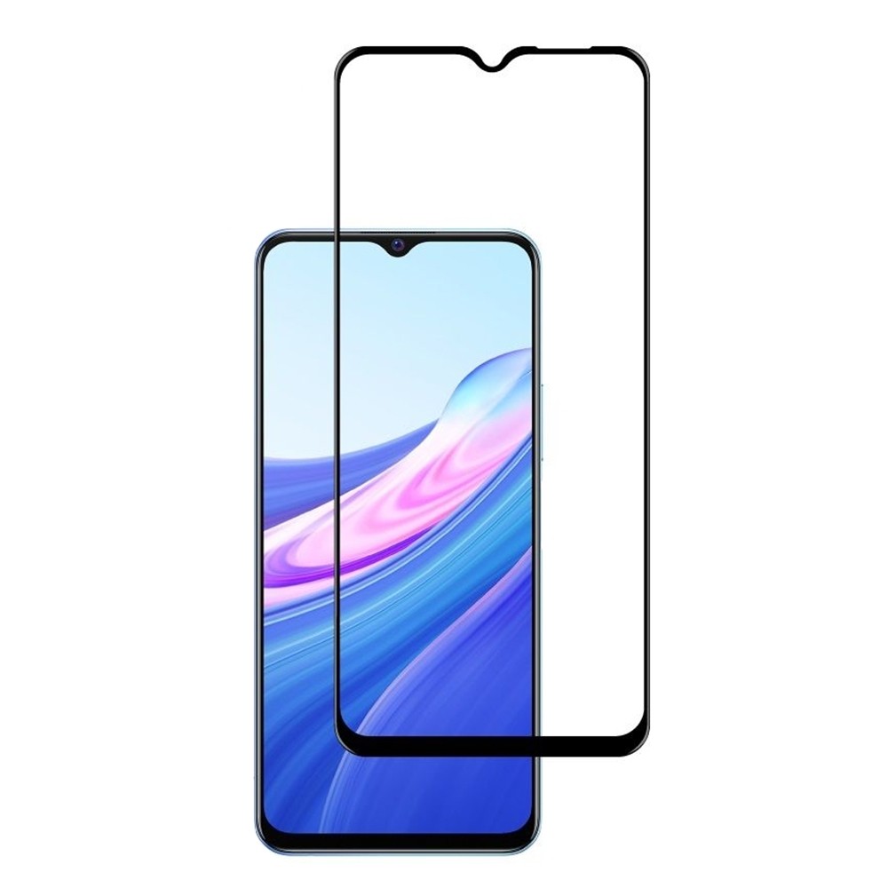 Захисне скло Miza для Vivo Y31 з чорною рамкою-0