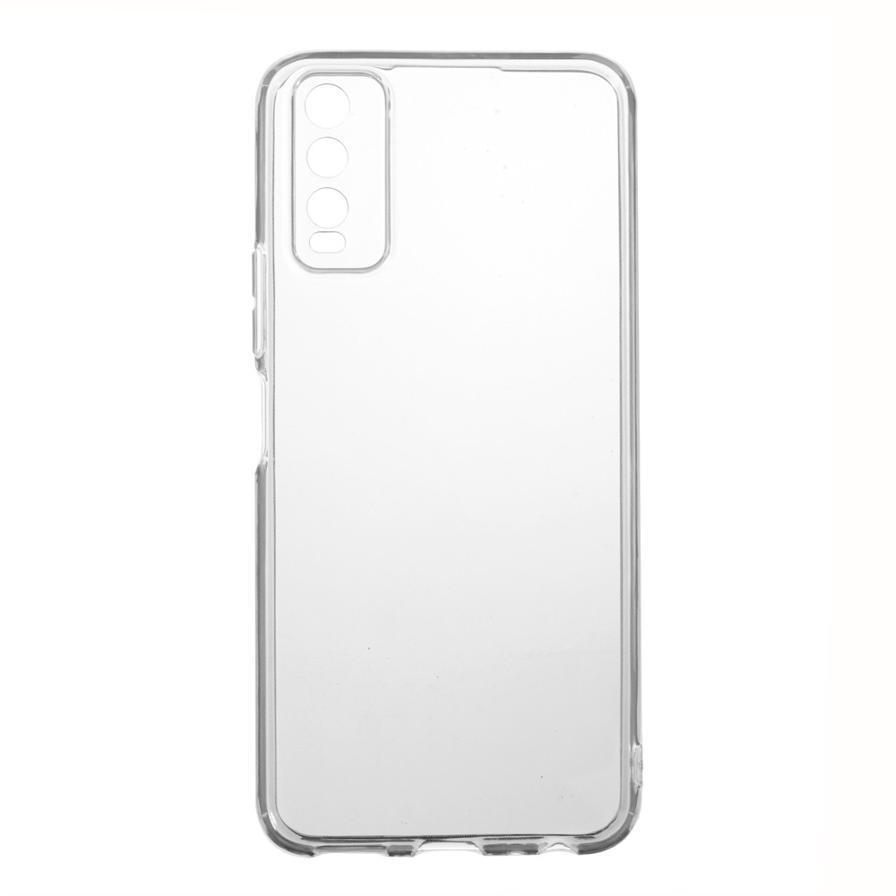 Накладка силіконова для Vivo Y20 (прозора)-0