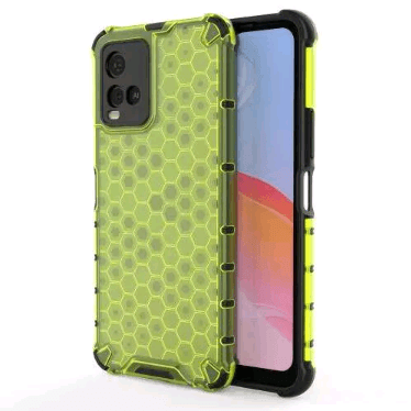 Накладка Honeycomb для Vivo Y21/Y33s (Жовтий)-0