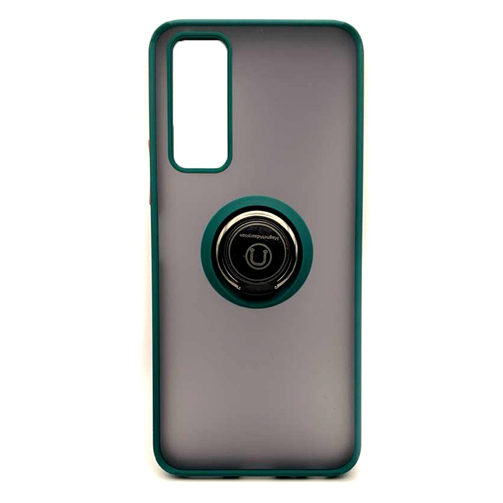 Накладка Totu Gingle Ring для VIVO Y51 / Y31 / Y33 / Y53S темно-зелена-0