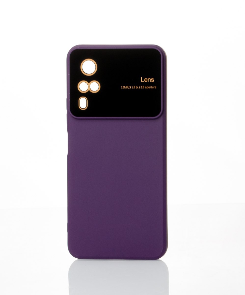 Накладка CAMERA PROTECTION для Vivo Y31/Y51/Y53s 4G (фіолетова)-0