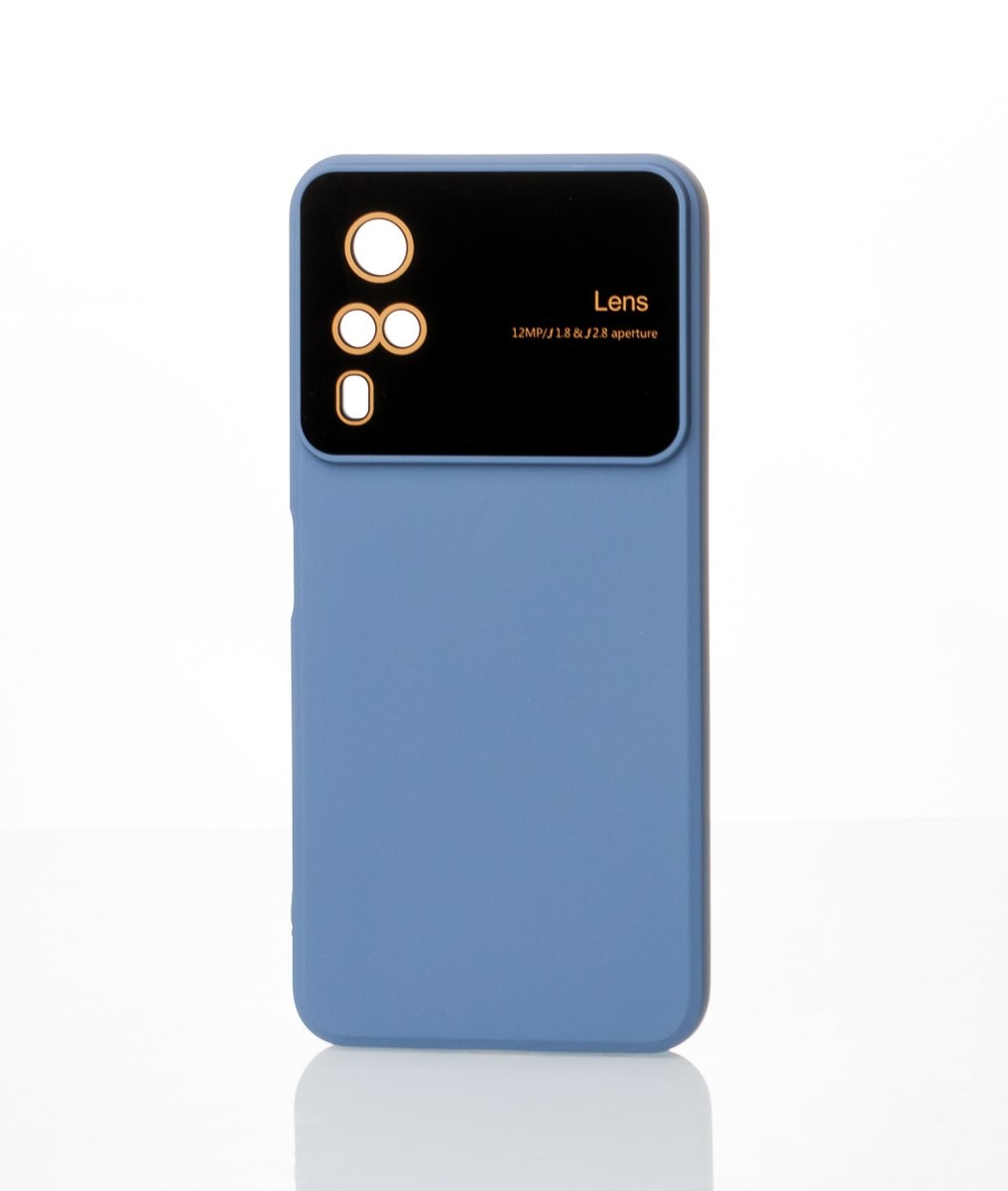 Накладка CAMERA PROTECTION для Vivo Y31/Y51/Y53s 4G (світло-синя)-0