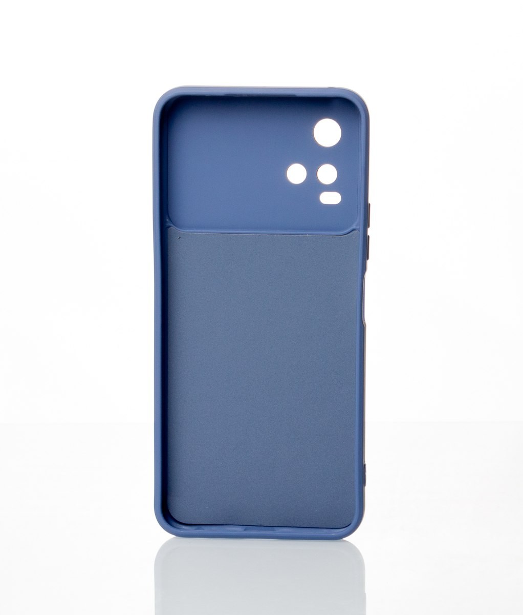 Накладка CAMERA PROTECTION для Vivo Y33S | Y21 | Y33 (світло-синя)-1