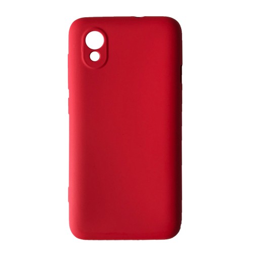 Silicone Cover Full Camera without Logo (A) для ZTE Blade L8 (Rose red)-0
