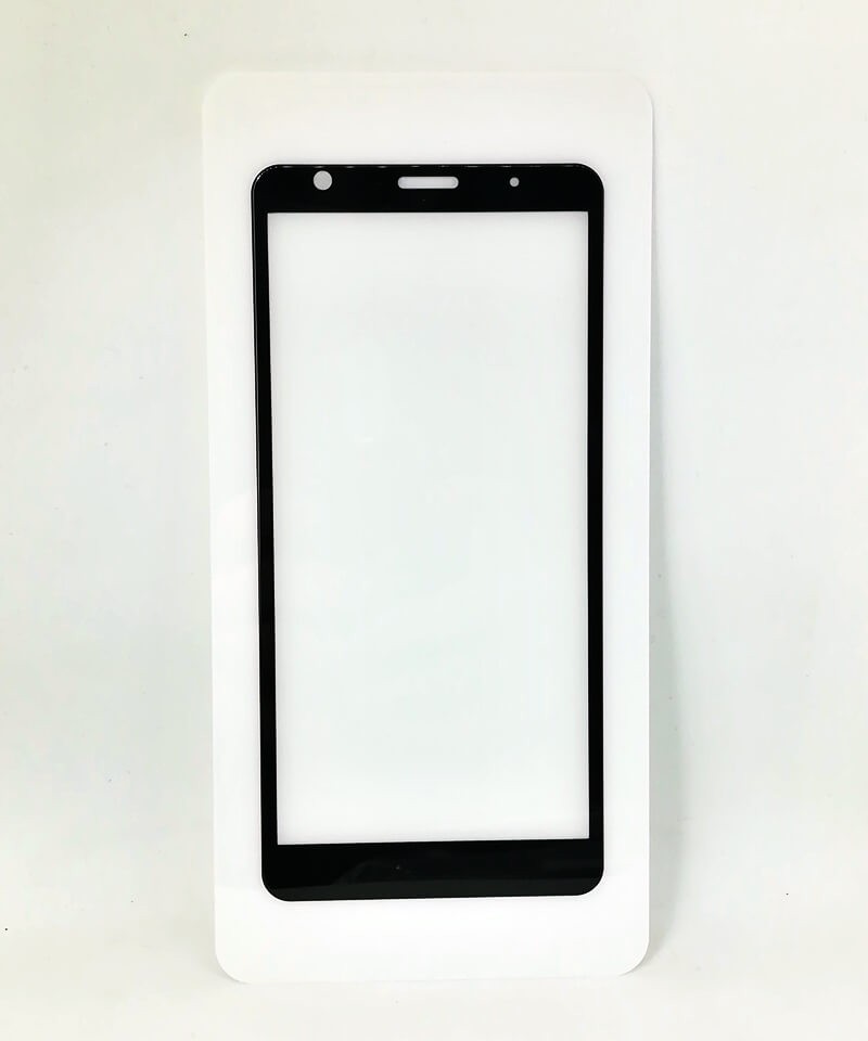 Захисне скло 6D UA Full lGlue для ZTE Blade L8 з чорною рамкою-0