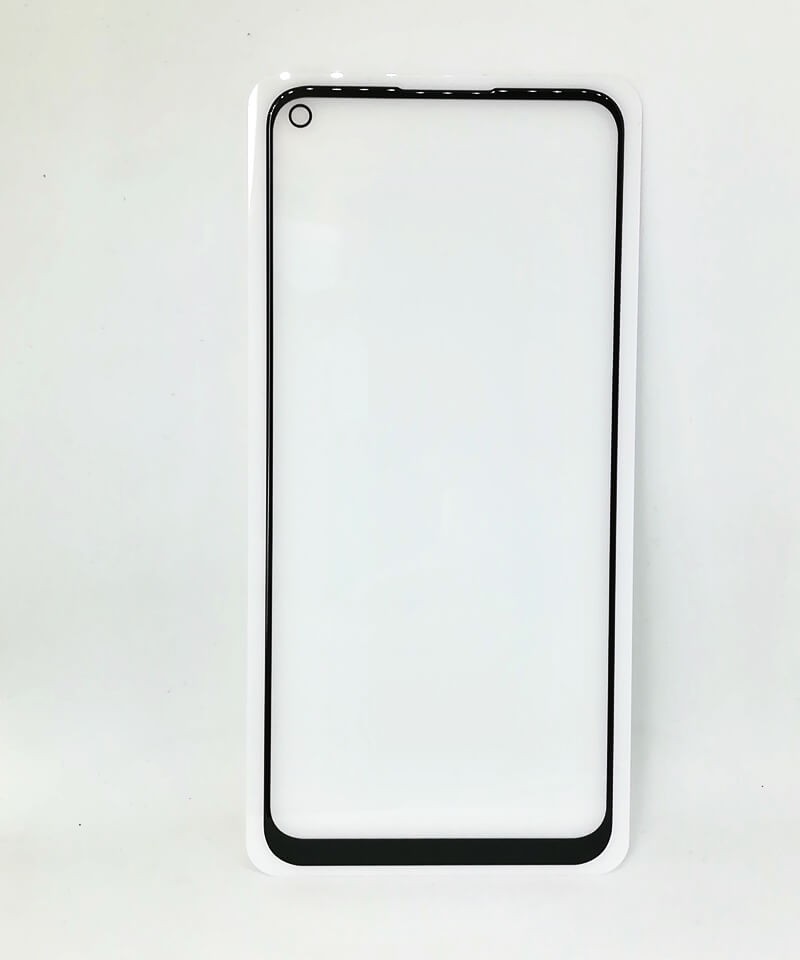 Захисне скло 6D UA Full lGlue для ZTE Blade V2020 з чорною рамкою-0