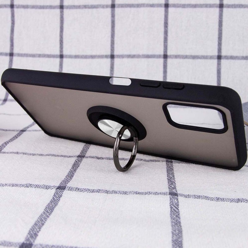 Накладка Totu Gingle Ring для ZTE Blade V30 Vita чорна-2