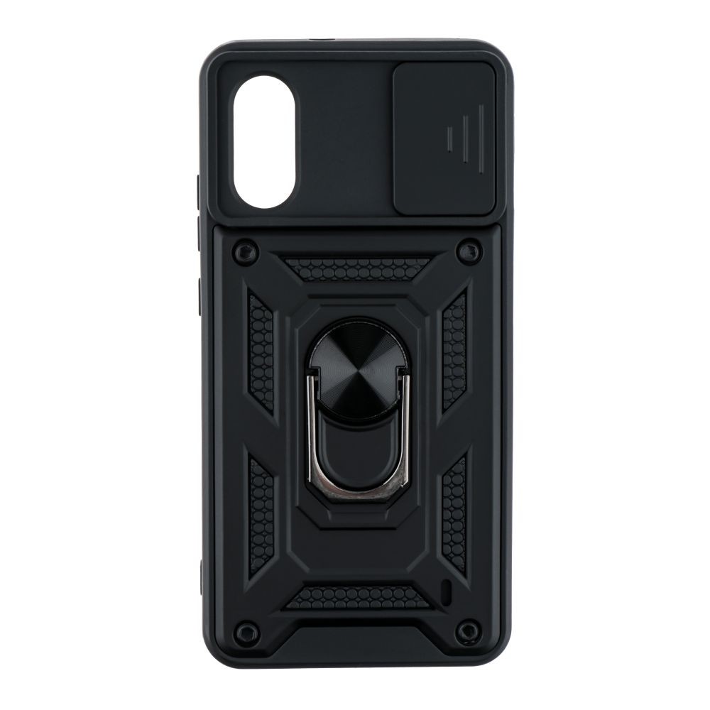 Накладка Camshield Serge Ring для ZTE A31 Plus  чорна-0