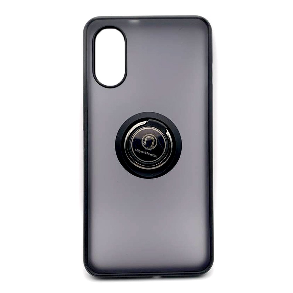 Накладка Totu Gingle Ring для ZTE A31 Plus чорна-0