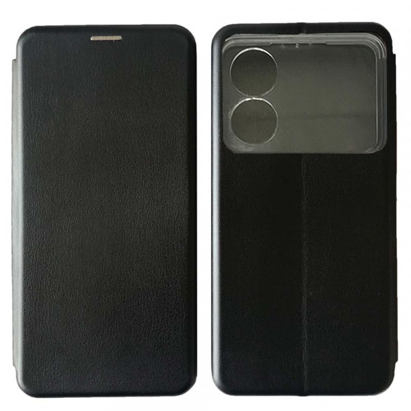 Книжка Premium для ZTE Blade A34 чорна-0